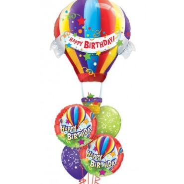 Композиция из шаров "Воздушный день рождения" 
